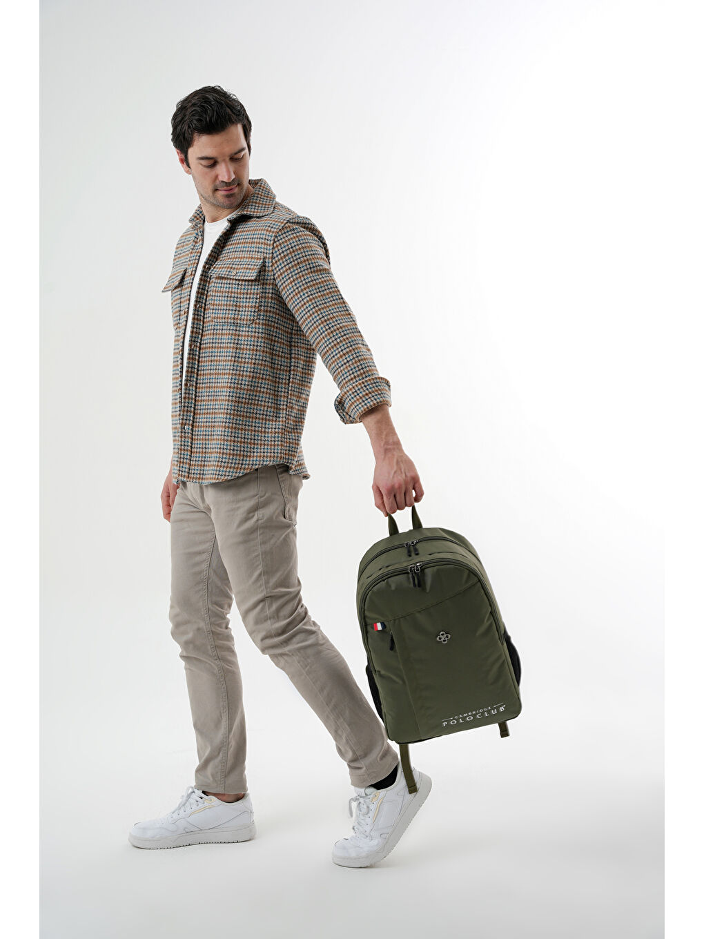 Haki Hafif Su Geçirmez Sırt Çantası Plcan2170-1