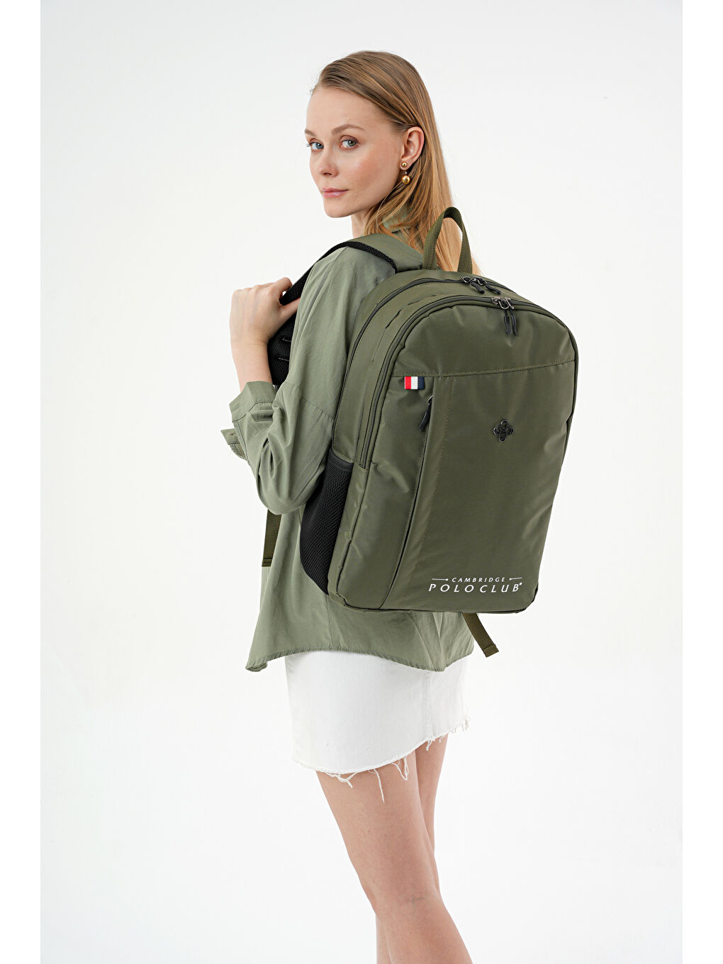 Haki Hafif Su Geçirmez Sırt Çantası Plcan2170-2