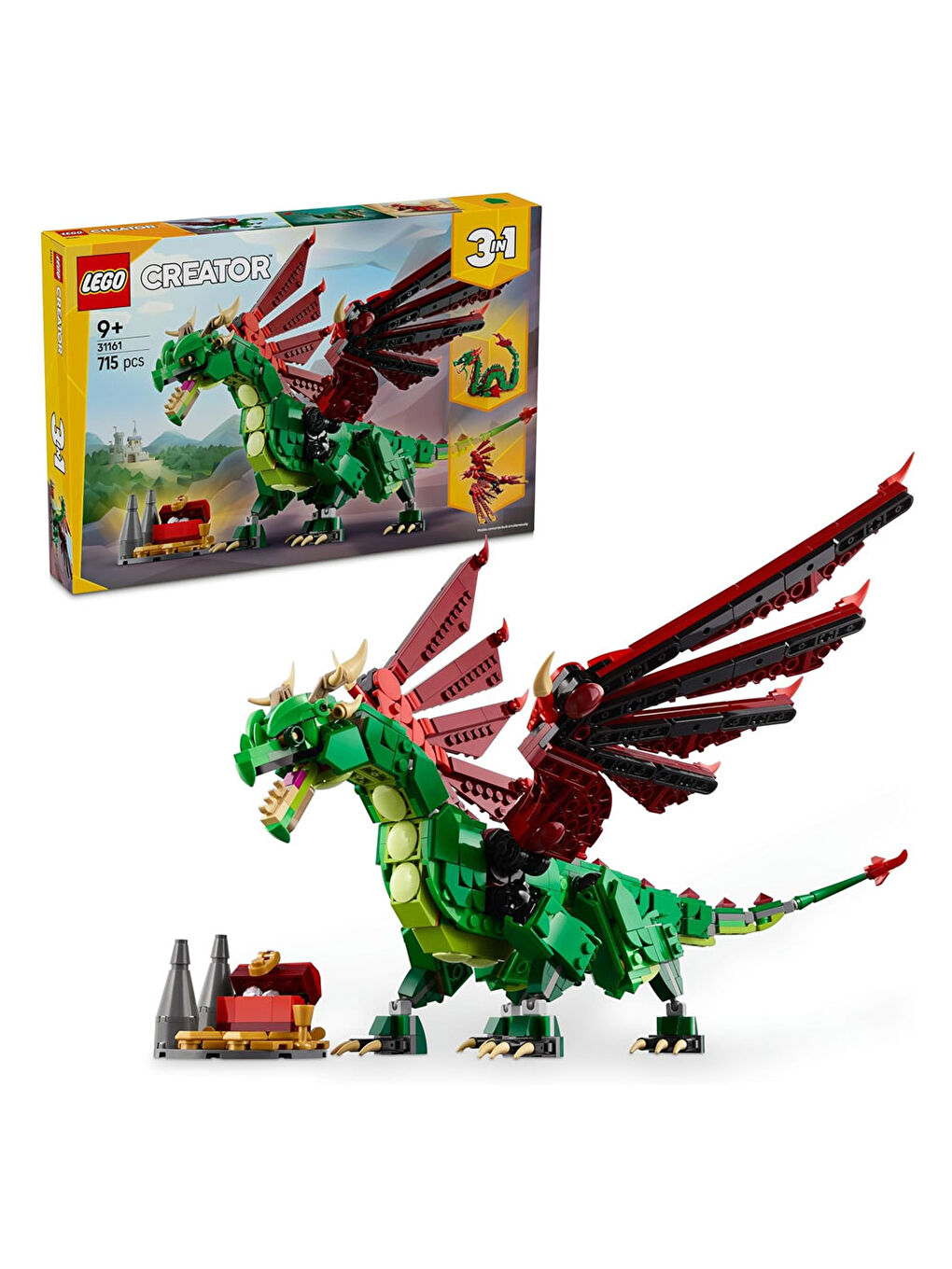 Creator 3ü 1 Arada Orta Çağ Ejderhası 31161