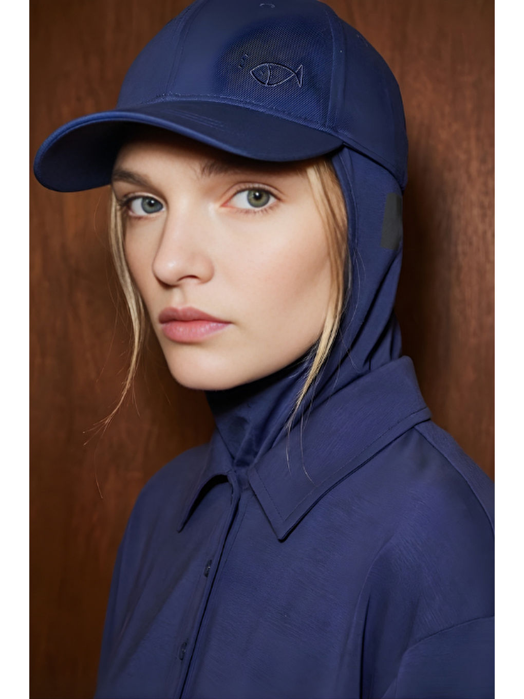 Denim Kepli Spor Bone Lacivert