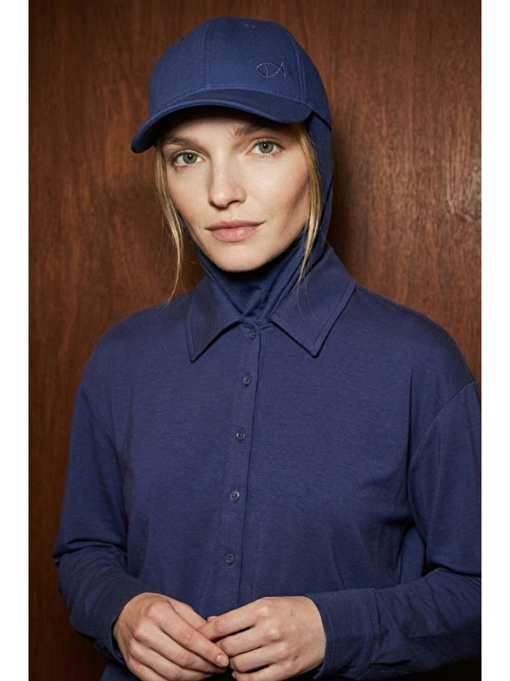 Denim Kepli Spor Bone Lacivert-1