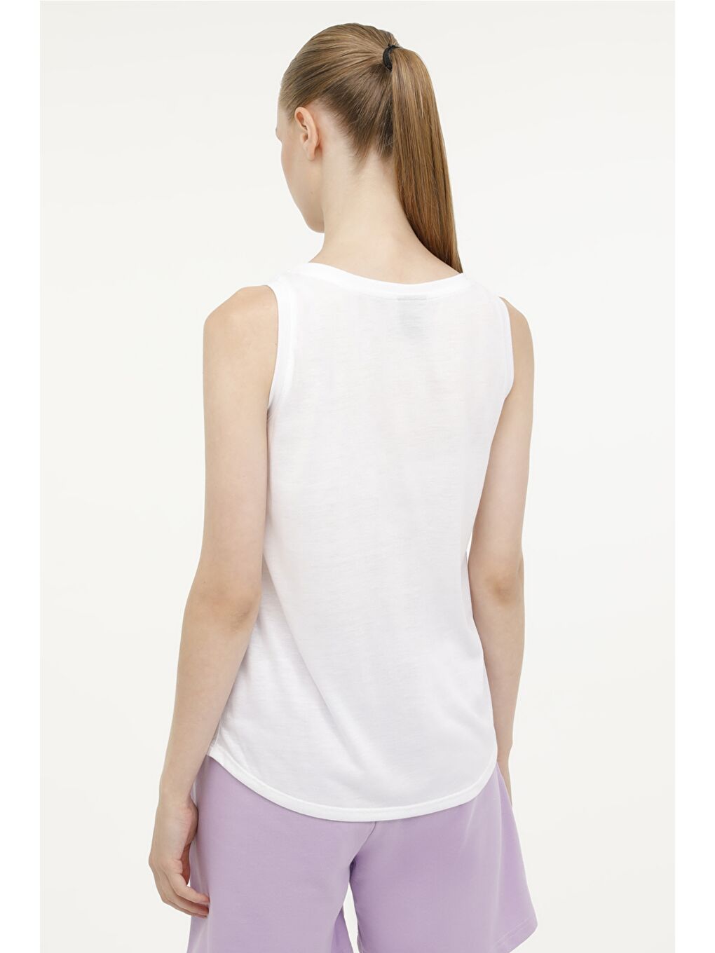 WL GABY-B 10T7118 3FX Beyaz Kadın Atlet-1