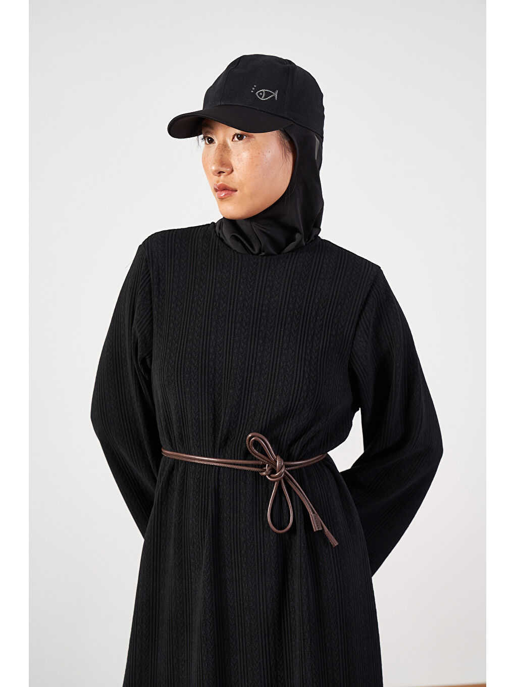 Kahverengi Suni Deri Kemer Kahve-3