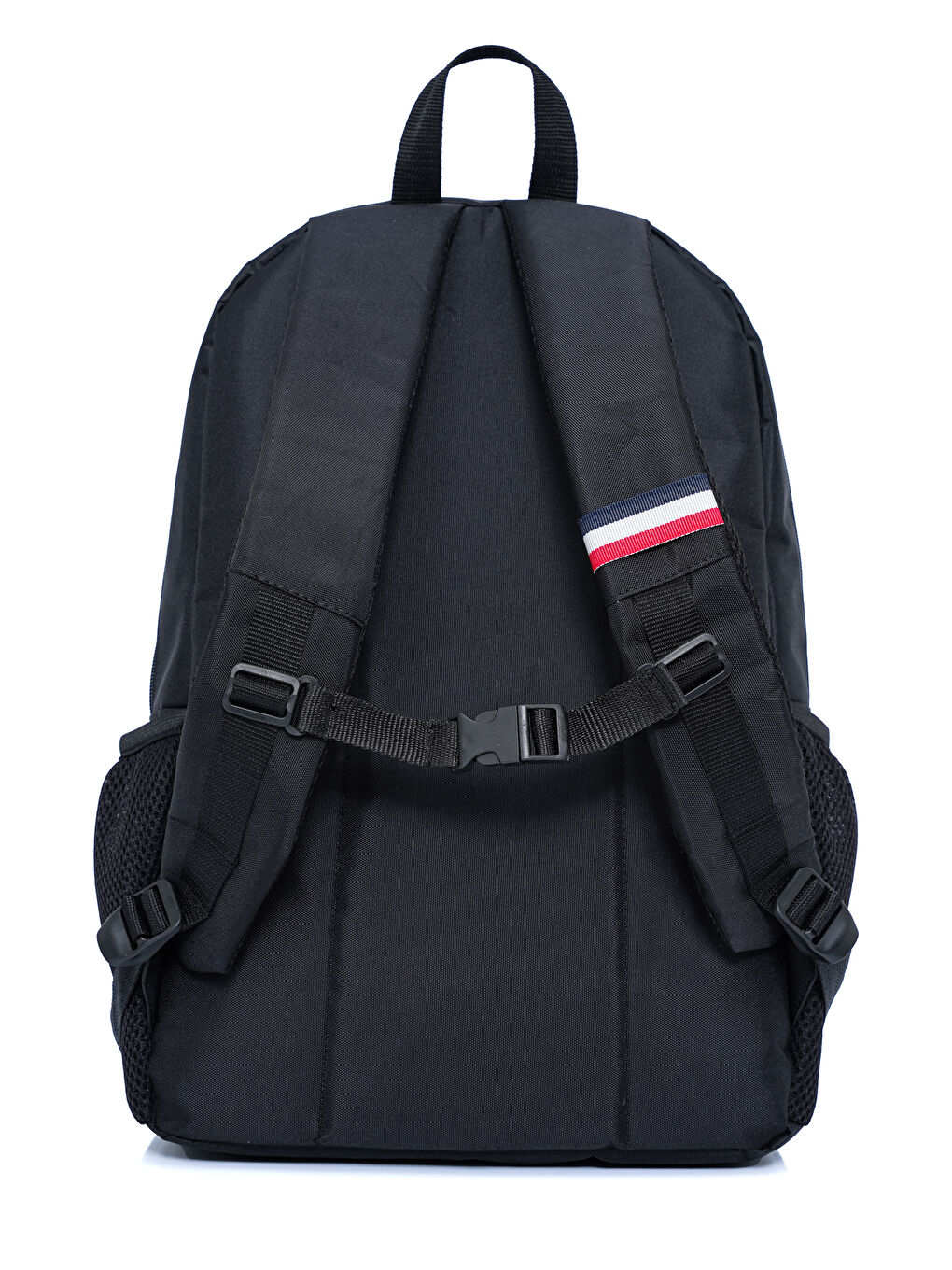 Siyah Unisex Çok Gözlü Sırt Çantası-7