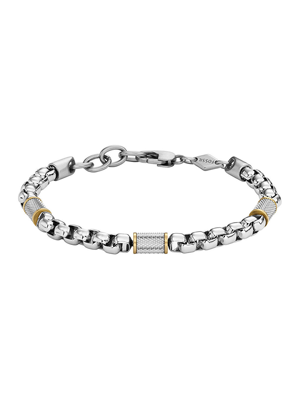 Gri JF04138-998 Erkek Bileklik