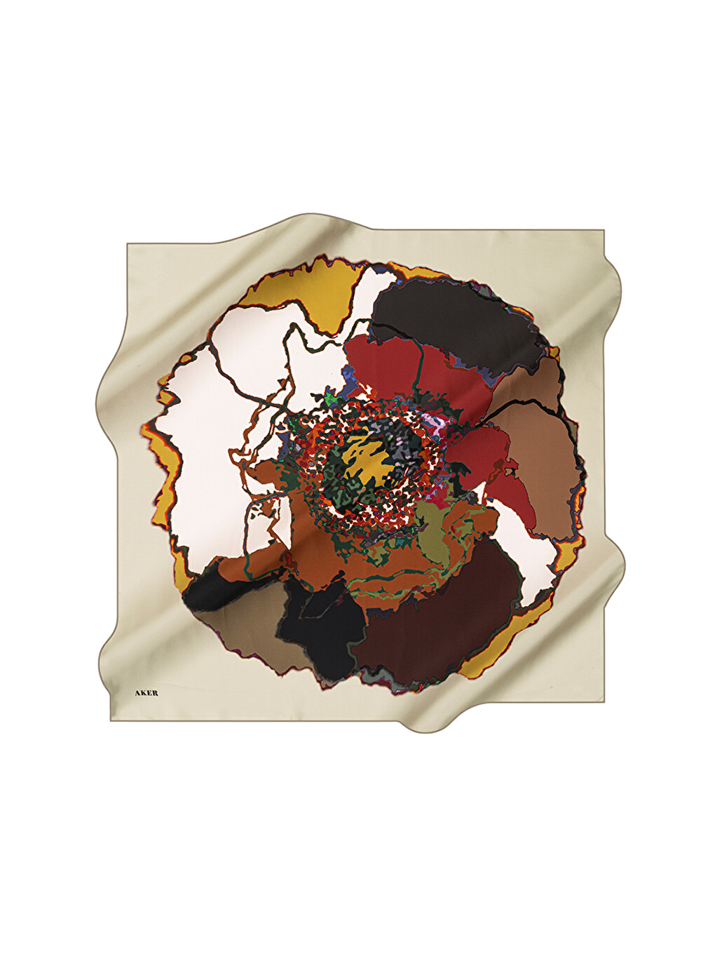 Açık Yeşil 90X90 İpek Twilll Eşarp