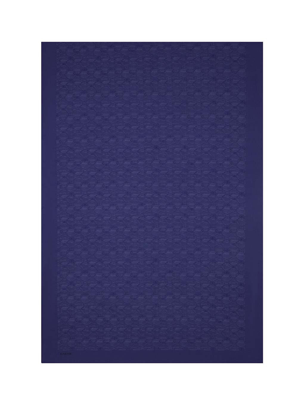 Saks Mavi 70X190 CM Koza Şal-1