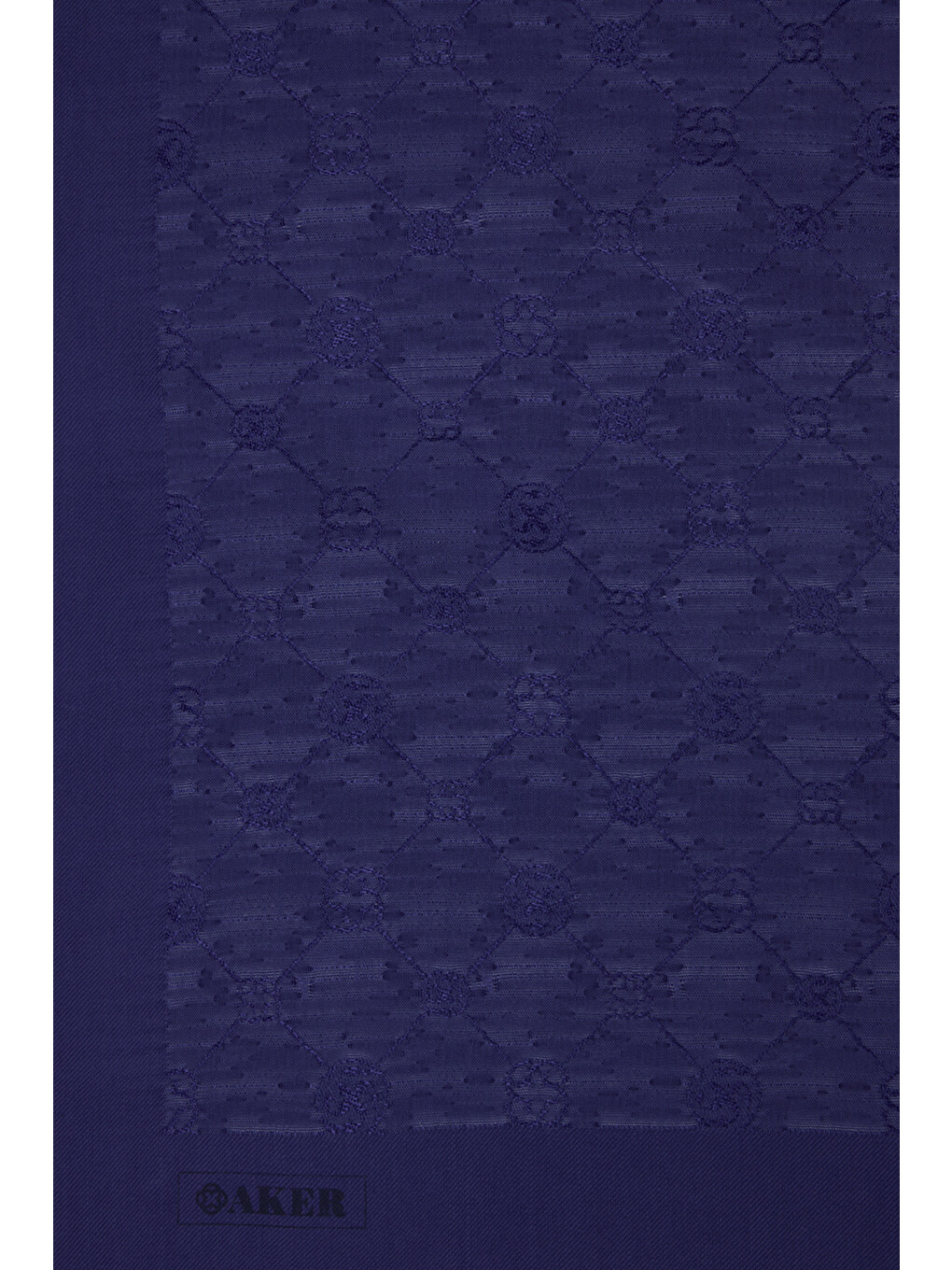 Saks Mavi 70X190 CM Koza Şal-3