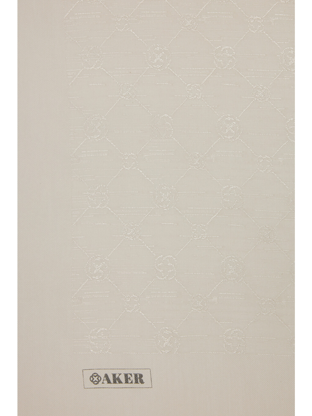 Beyaz Kemik 70X190 CM Koza Şal-1