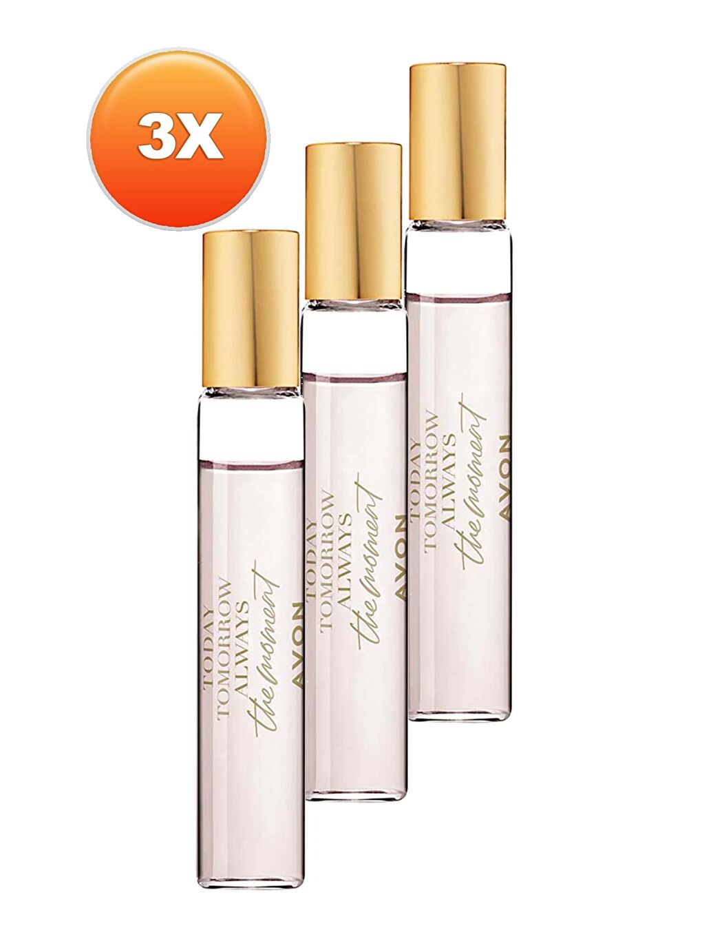 AVON Renksiz TTA The Moment Kadın Parfüm Edp 10 Ml. Üçlü Set - 1