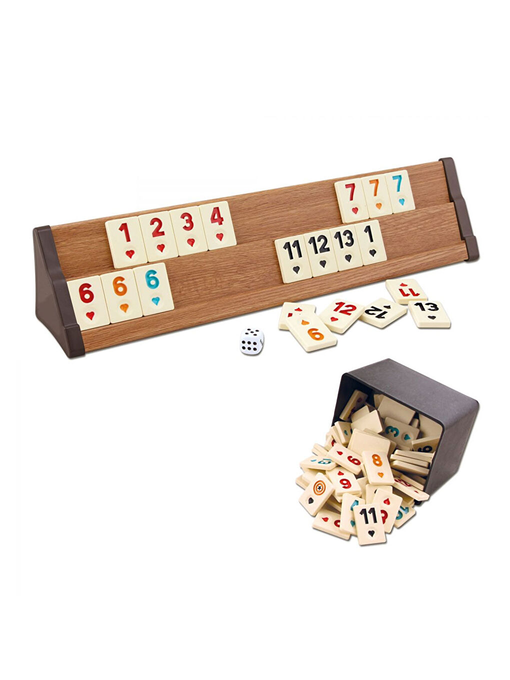 Star Vip Ahşap Okey Takımı 1010464-1