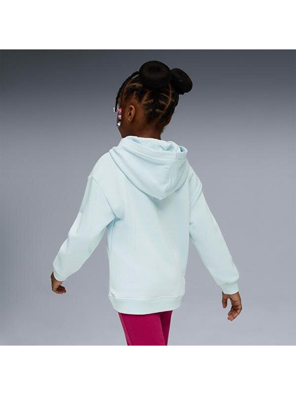 Hello Kitty&Friends Graphic Çocuk Mavi Kapüşonlu Sweatshirt-2