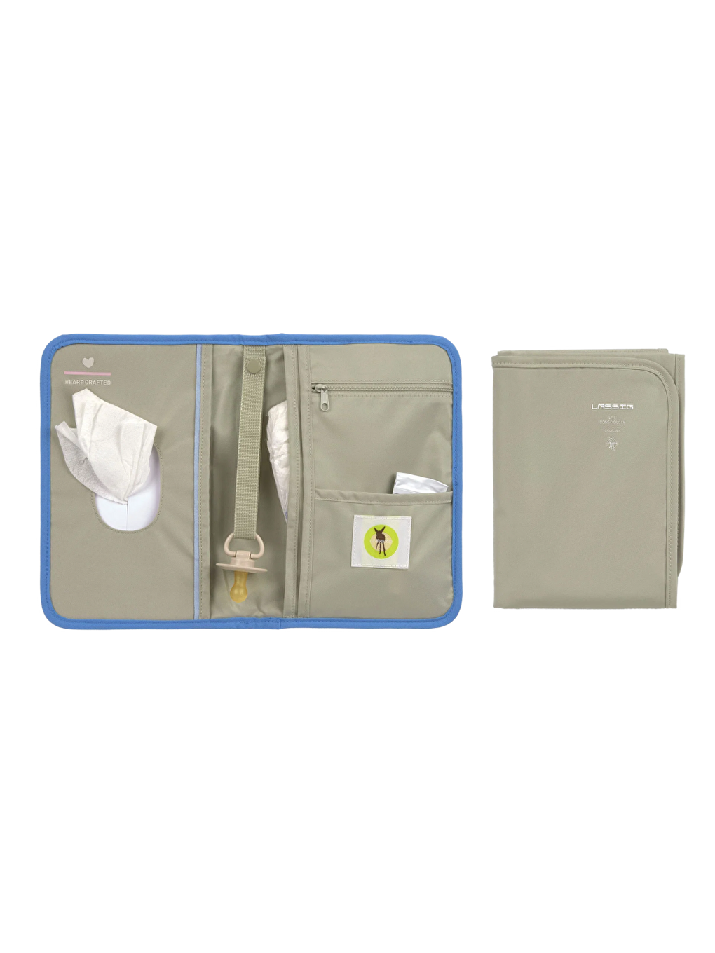Changing Pouch Bebek Alt Değiştirme Organizer Blue-2