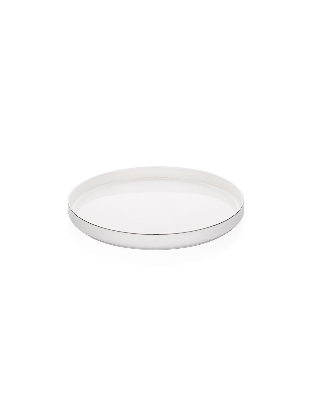 Beyaz Superfine Bone Lumiere Kahvaltı Takımı 32 Parça-Platin-4