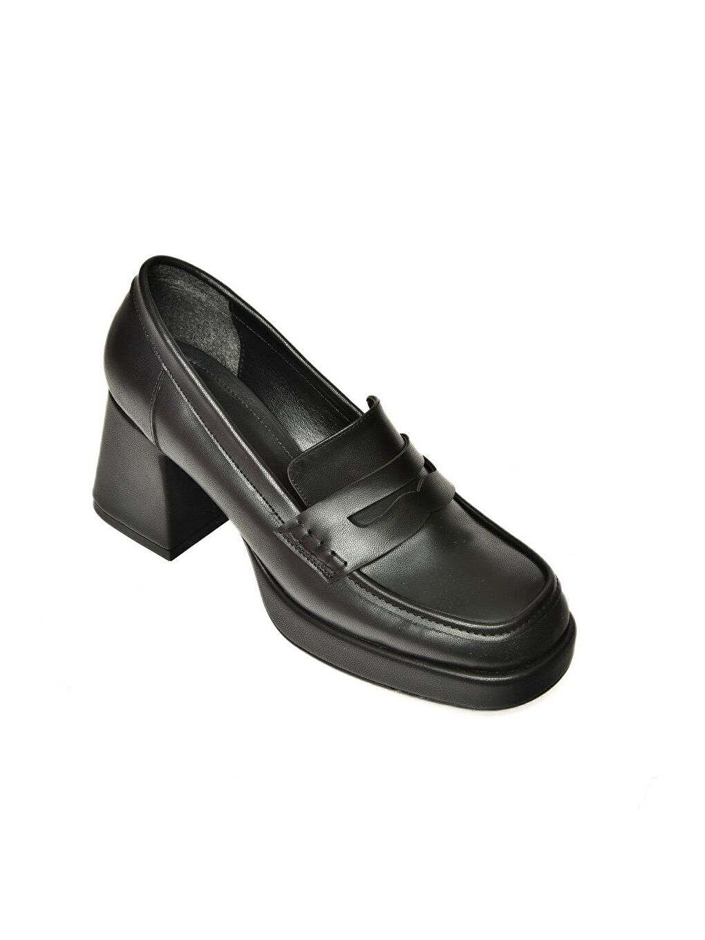 T5690137 Siyah Kadın Topuklu Ayakkabı-4