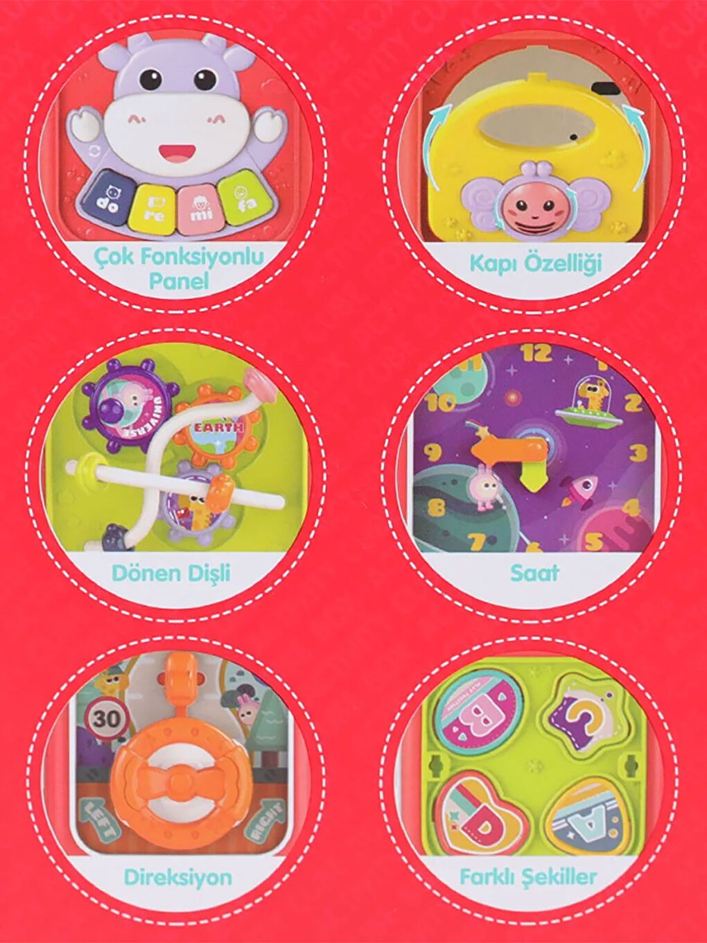 6 in 1 Aktivite Küpü Turkuaz-4