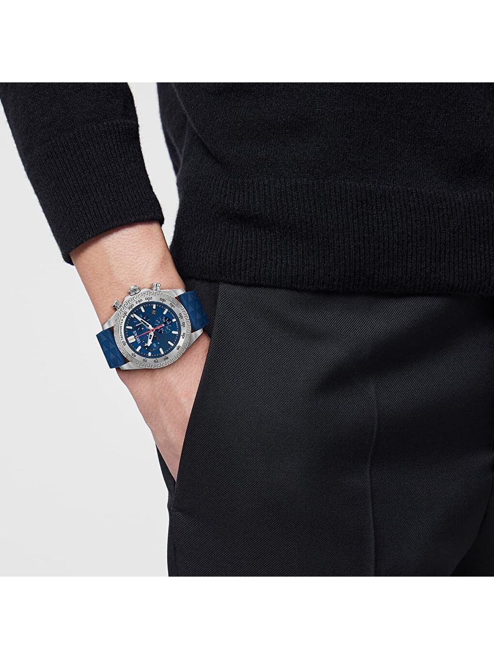 Lacivert VRSCVE9K00724 Erkek Kol Saati-4