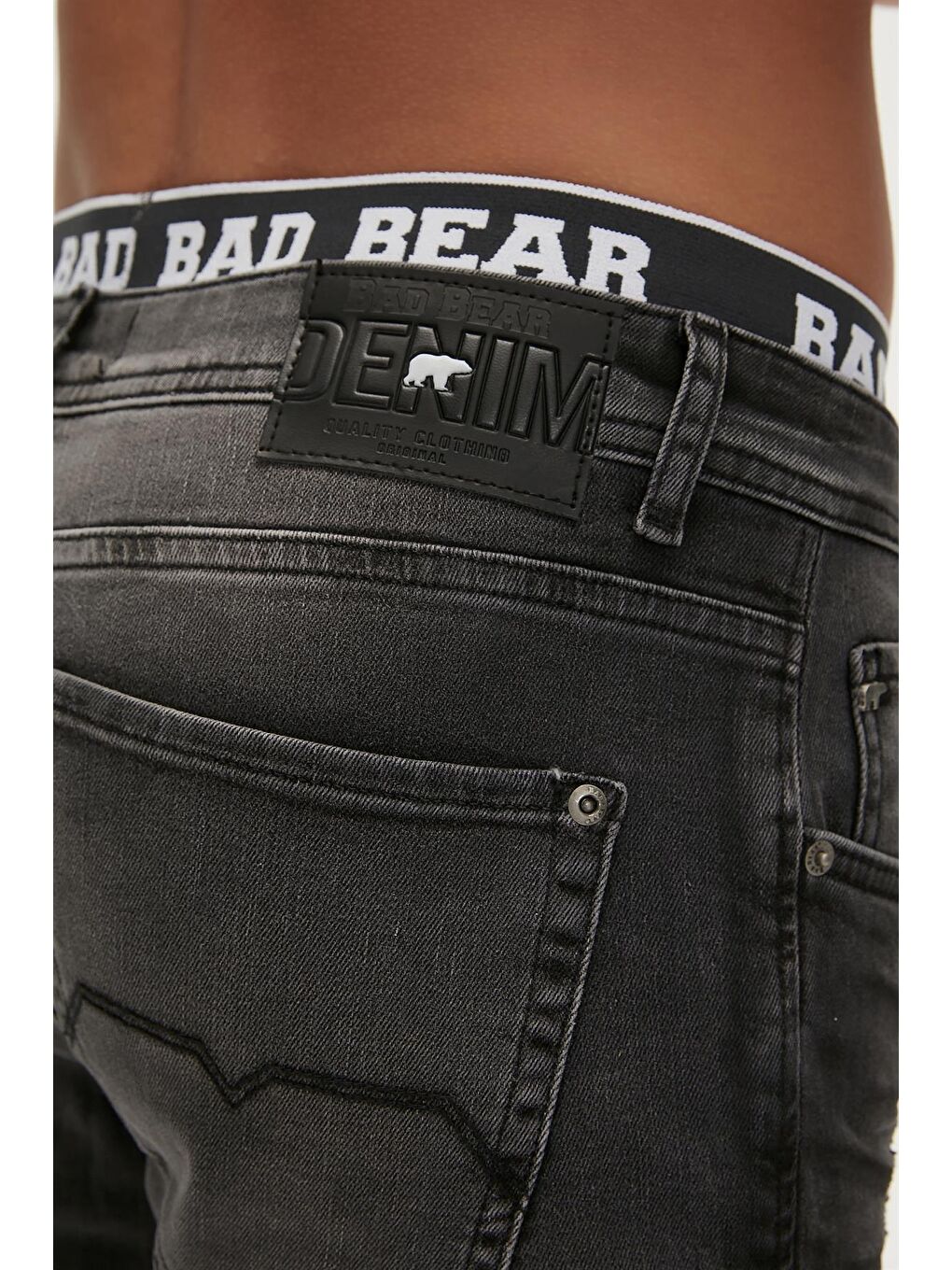 Bad Bear Antrasit Xavier Jeans Antrasit Erkek Denim Pantolon - 2