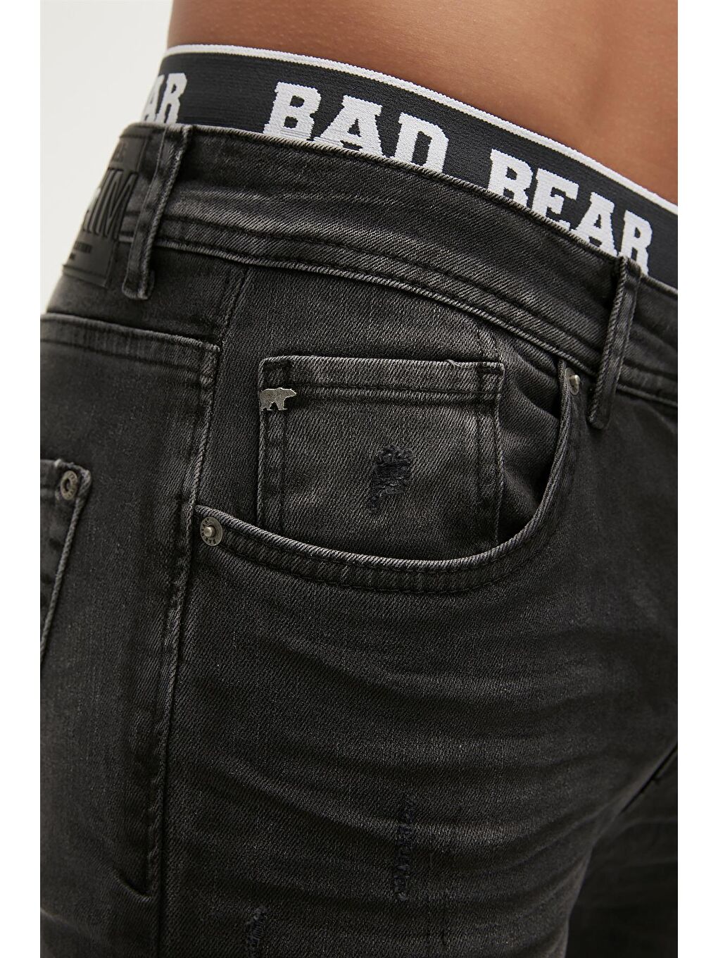 Bad Bear Antrasit Xavier Jeans Antrasit Erkek Denim Pantolon - 3