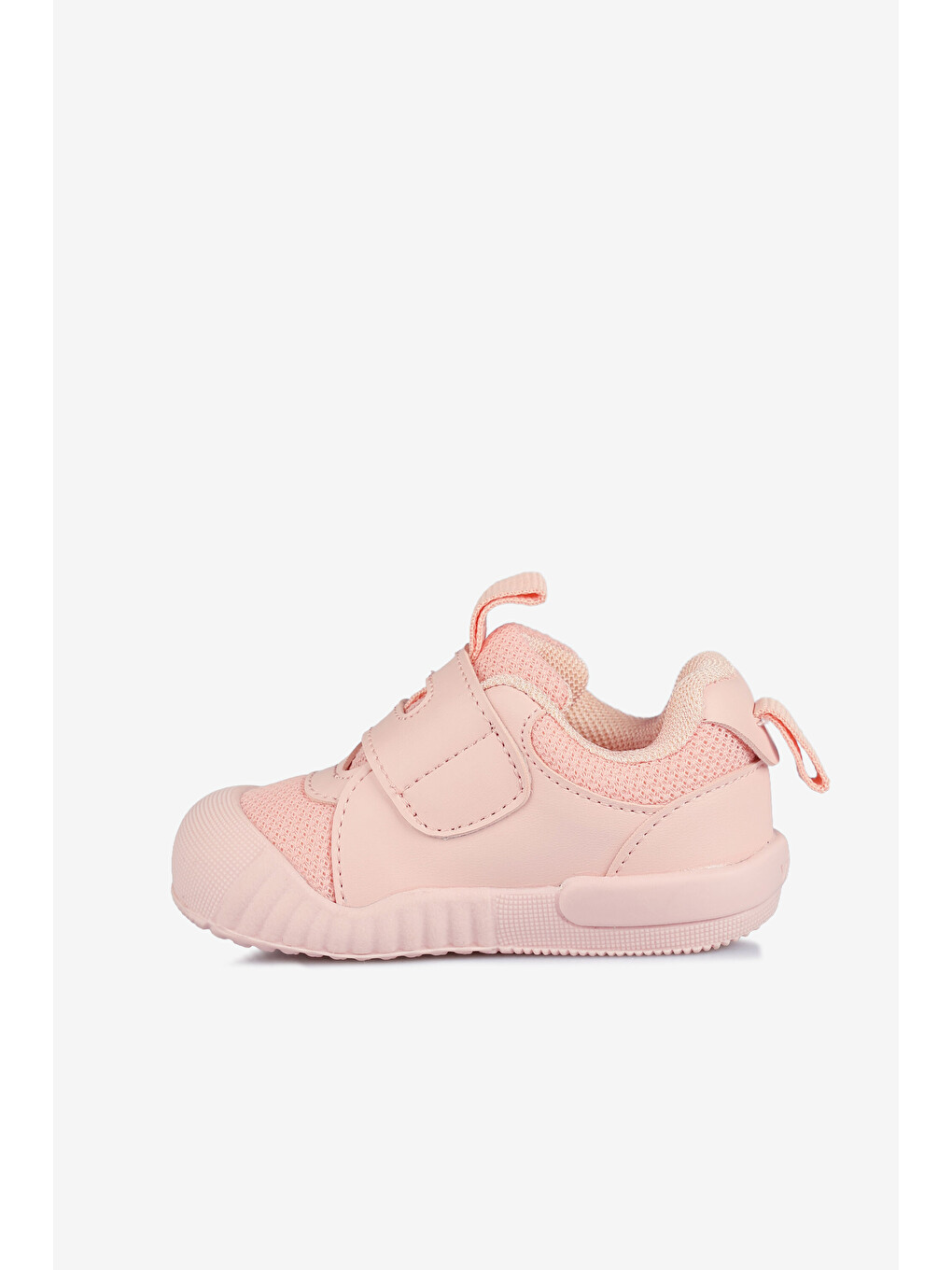 Pembe Monny Baskılı Kız Bebek Pudra Sneaker-1