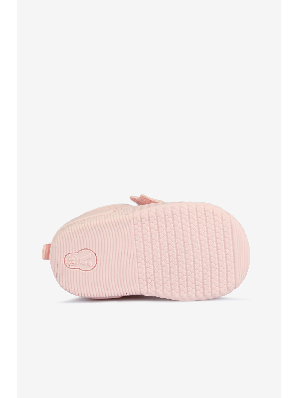 Pembe Monny Baskılı Kız Bebek Pudra Sneaker-3