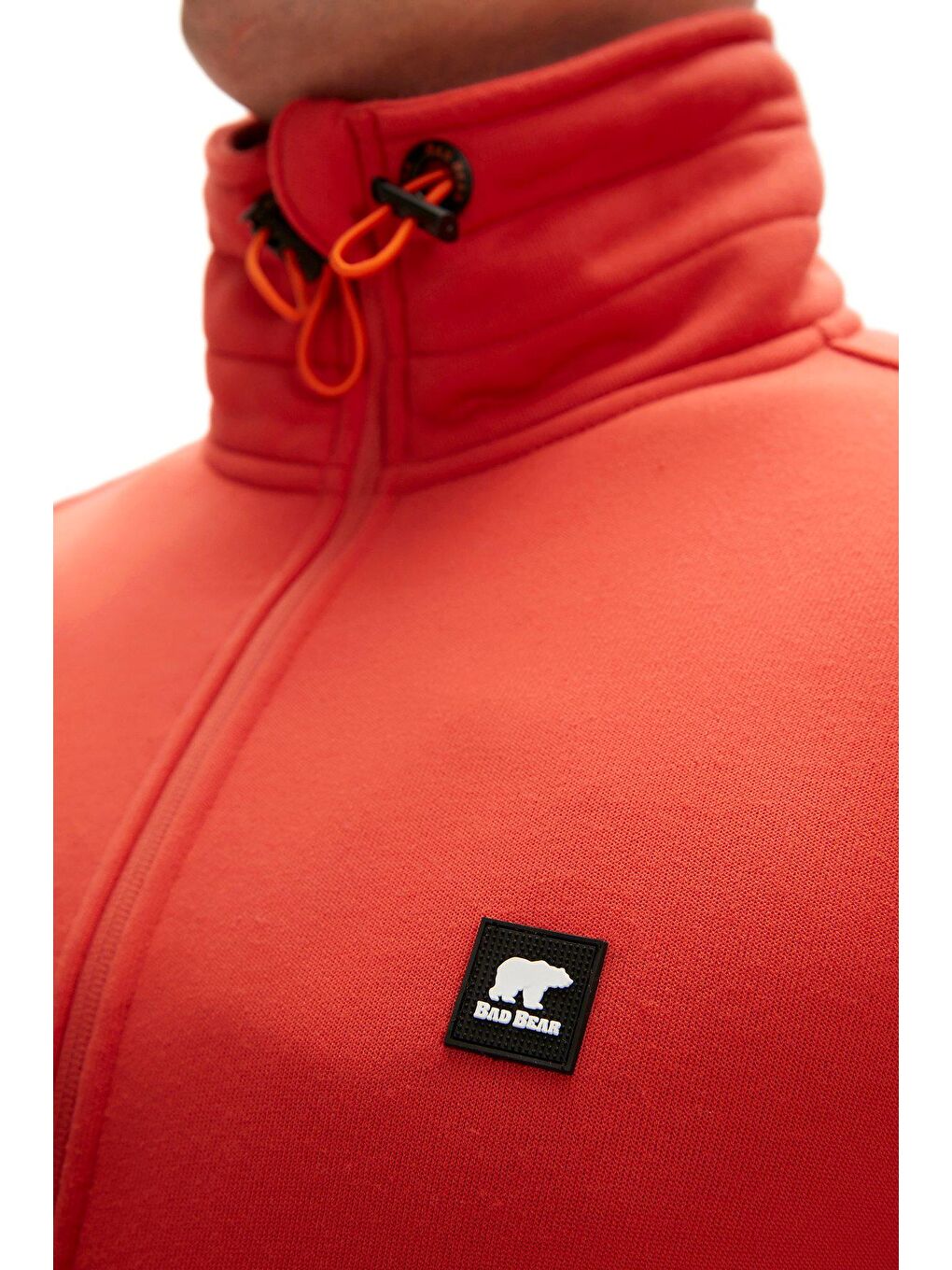 Kahverengi More Bear Full-Zip Erkek Fermuarlı Sweatshirt Hırka Ginger Tarçın-1