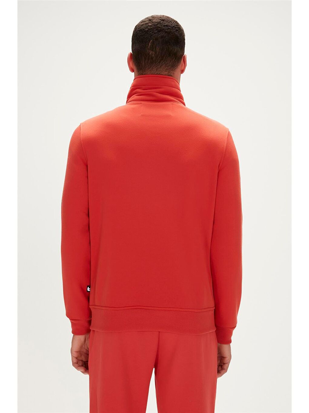 Kahverengi More Bear Full-Zip Erkek Fermuarlı Sweatshirt Hırka Ginger Tarçın-5