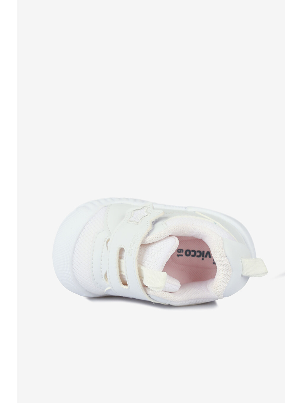 Monny Baskılı Kız Bebek Beyaz Sneaker-2