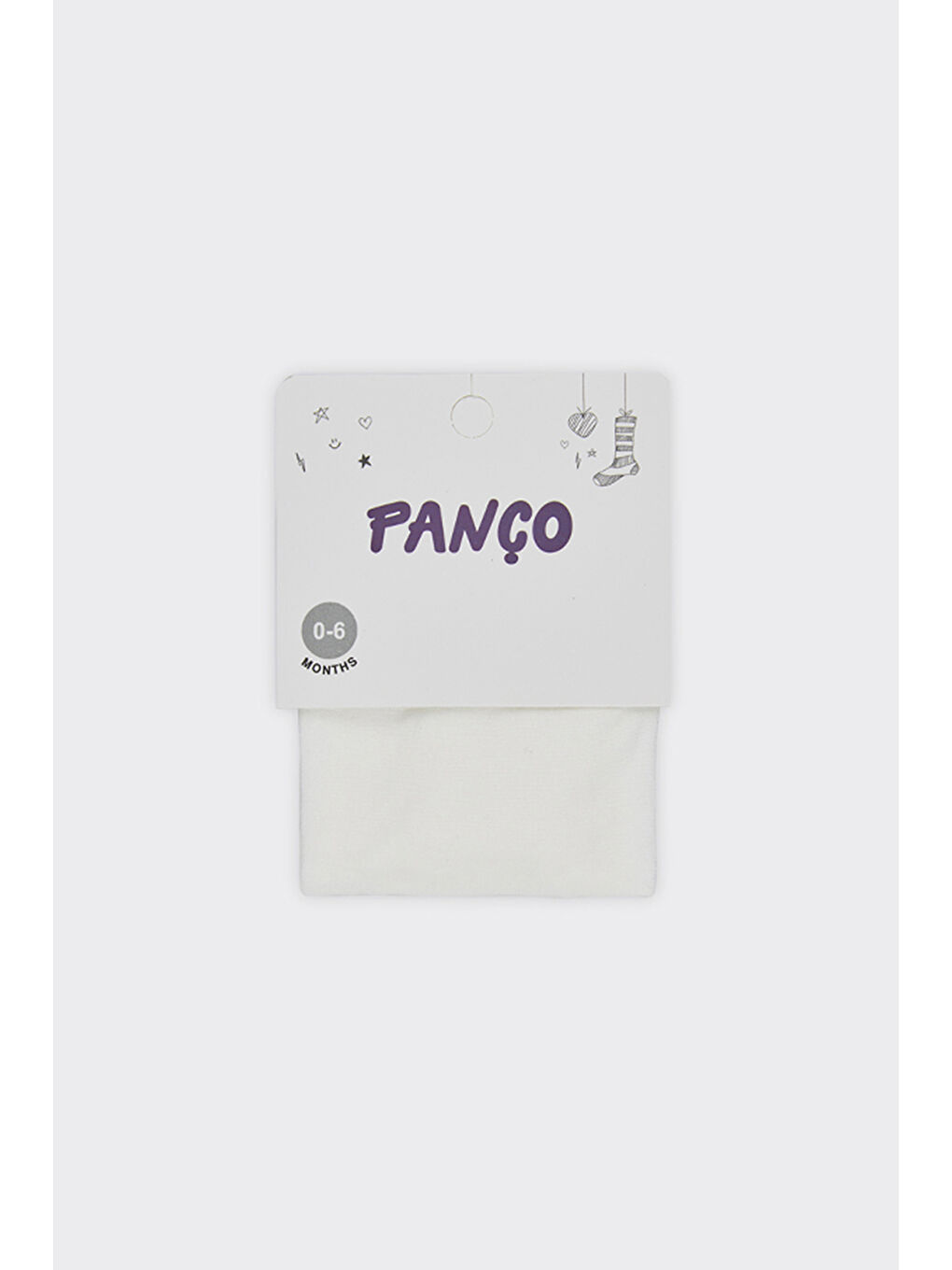 Kız Bebek Mikro Ekru Külotlu Çorap