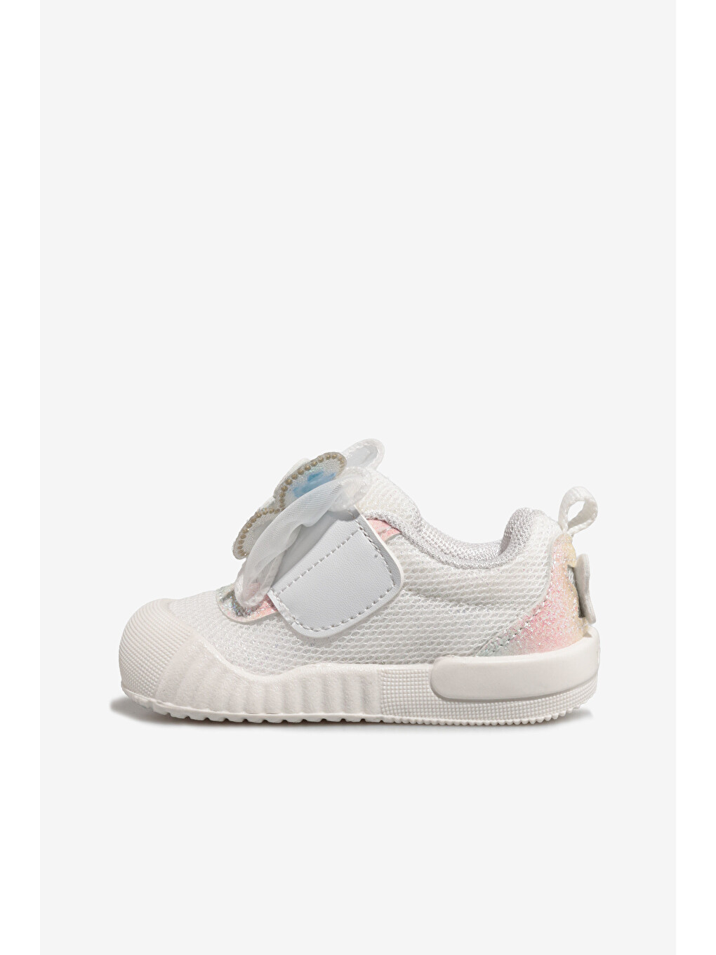 Sepira Tokalı Kız Bebek Beyaz Sneaker-1