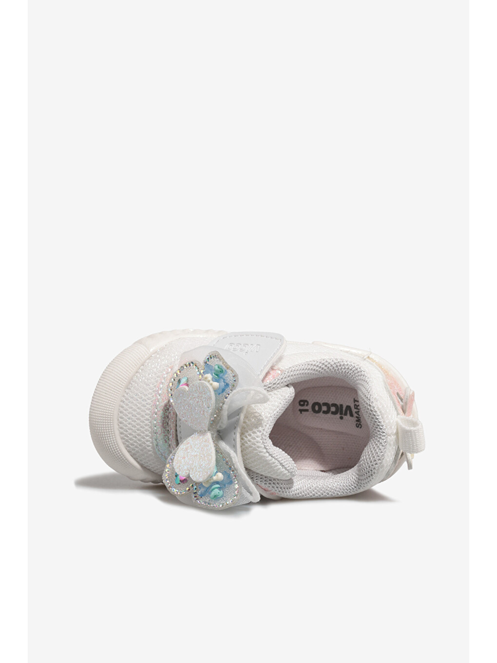 Sepira Tokalı Kız Bebek Beyaz Sneaker-2