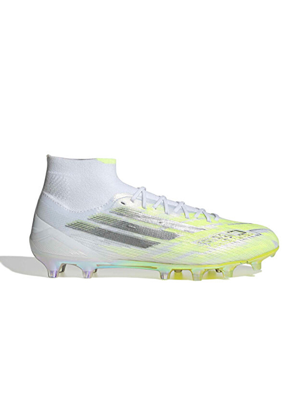 F50 Sparkfusion Eli Unisex Çoklu Çim Zemin Kramponu Jr6474 Beyaz