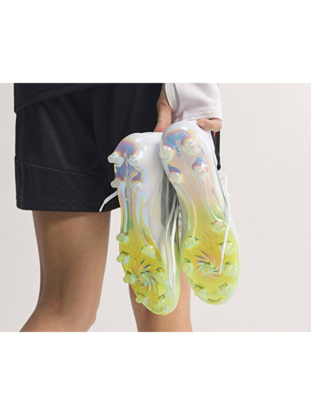 F50 Sparkfusion Eli Unisex Çoklu Çim Zemin Kramponu Jr6474 Beyaz-5