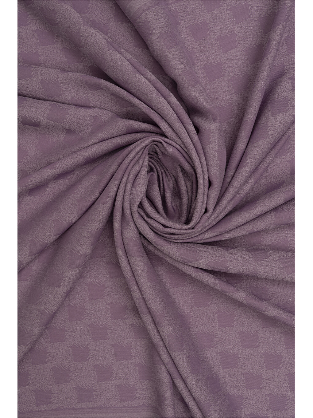 Lila 100X100 Kare Jakar Eşarp-1