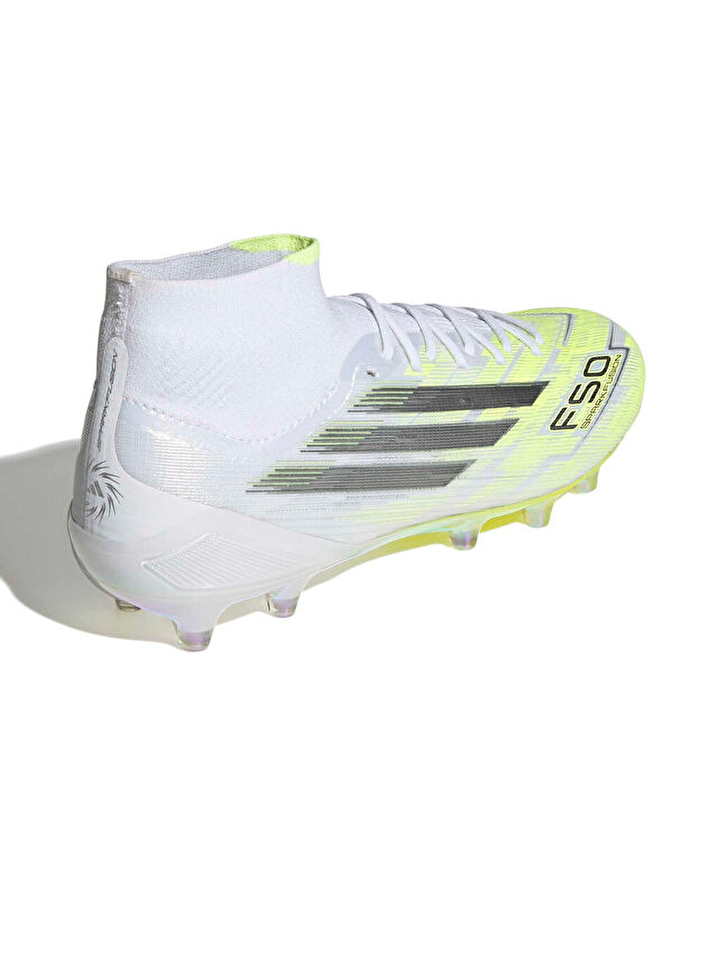 F50 Sparkfusion Eli Unisex Çoklu Çim Zemin Kramponu Jr6474 Beyaz-10