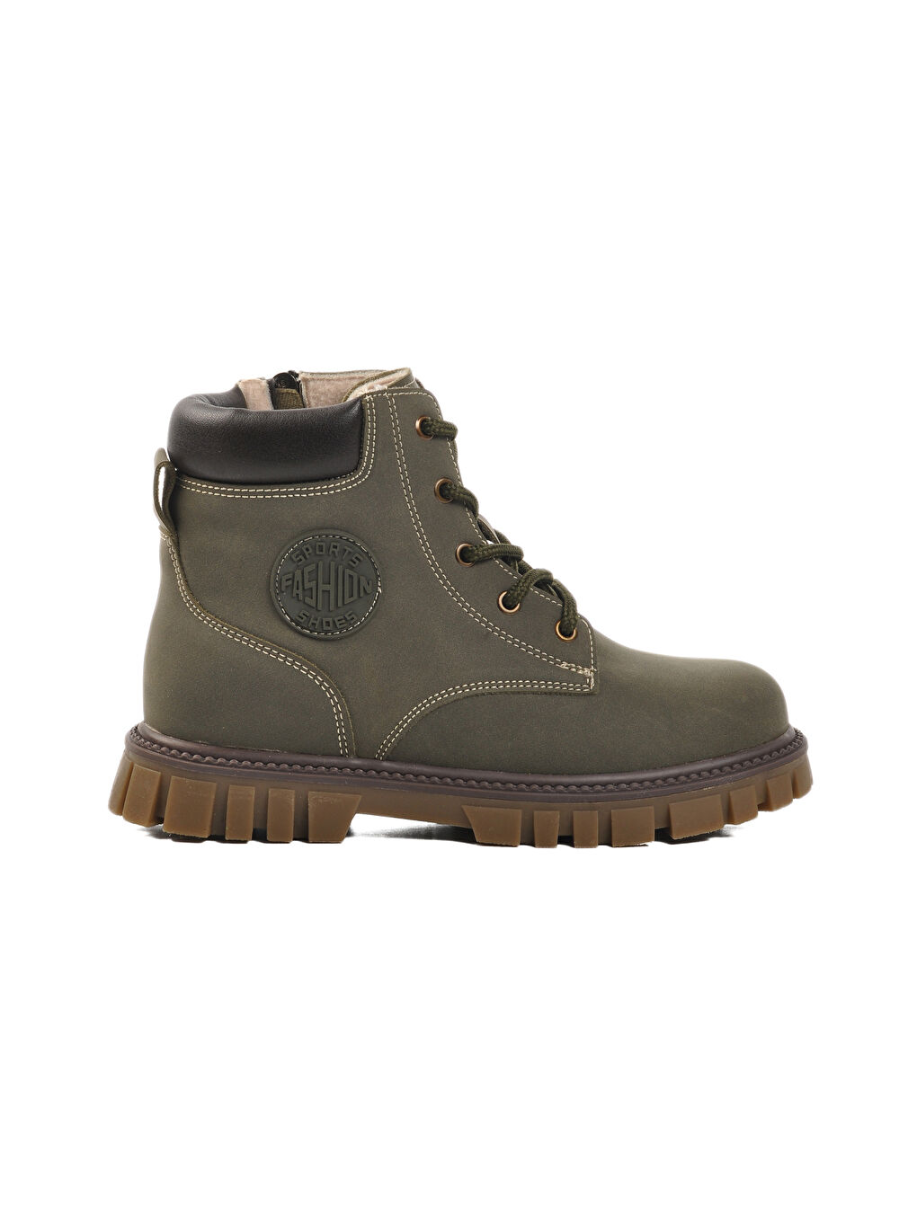 Pepino Haki Fermuarlı Unisex Çocuk Bot 1782 F