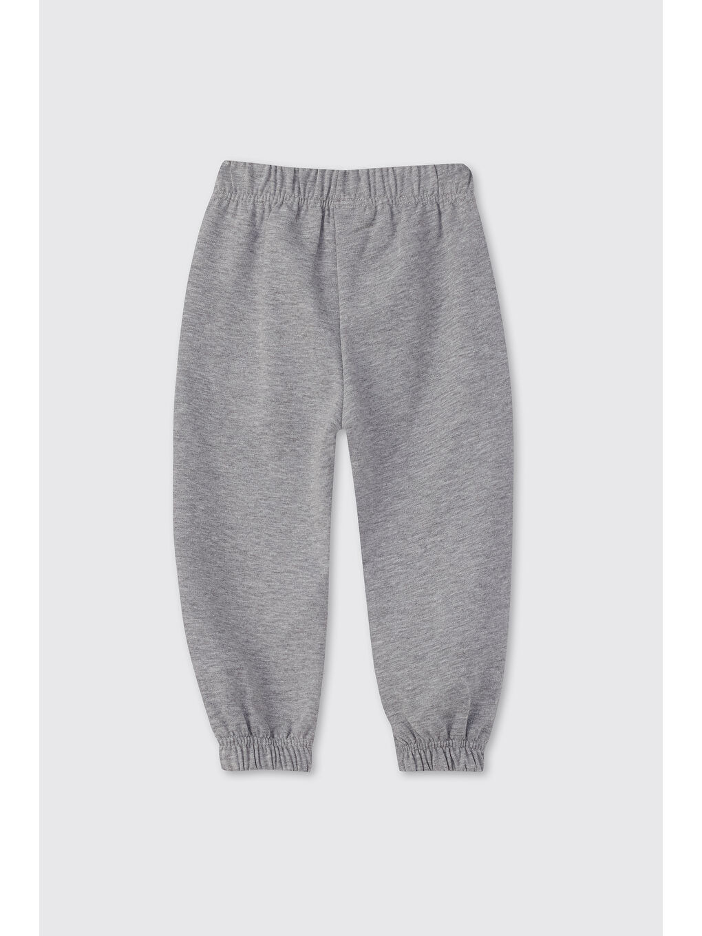 Erkek Bebek Cepli Gri-Melanj Eşofman Altı-1