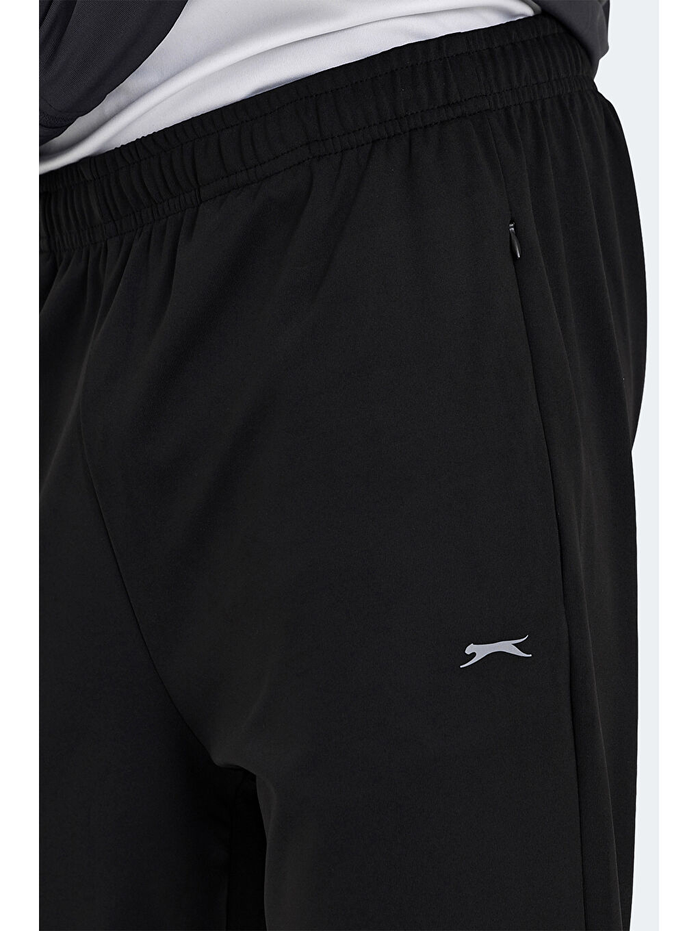 RAPIDLY IN Erkek Fermuarlı Dik Yaka Cepli Koyu Gri Eşofman Takımı-4