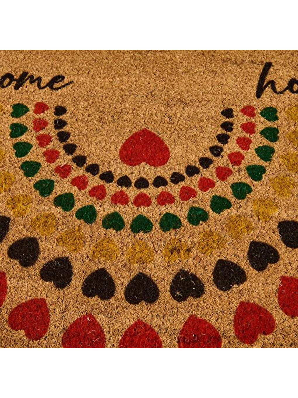 Karışık Sollen Koko Kapı Önü Paspası - Renkli - 45x75 cm-2