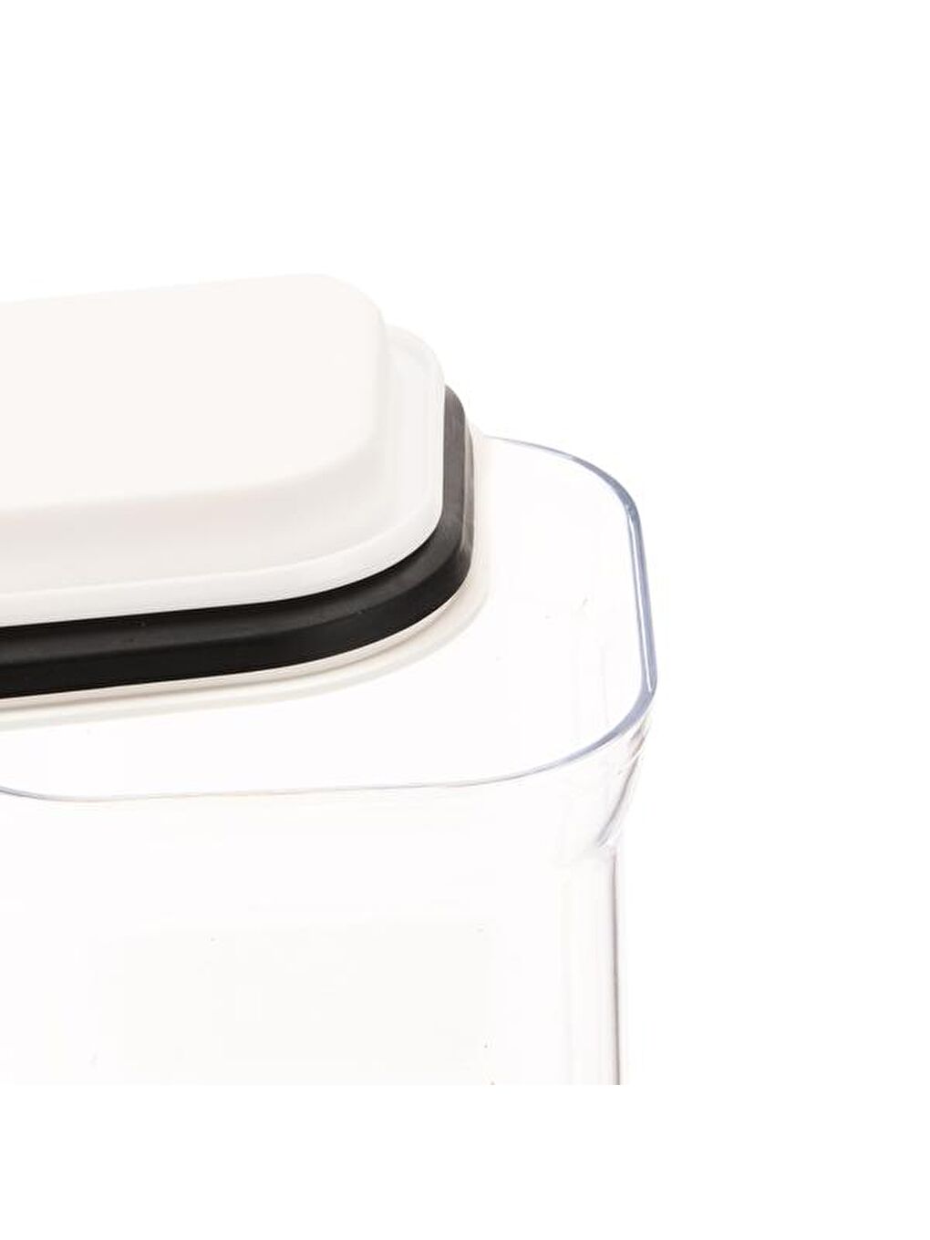 Renksiz Erzak Kabı - Şeffaf - 1,5 lt-1