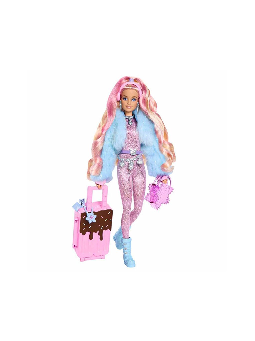 BARBIE Karışık Extra Seyahat Bebekleri - Kar Temalı - 1