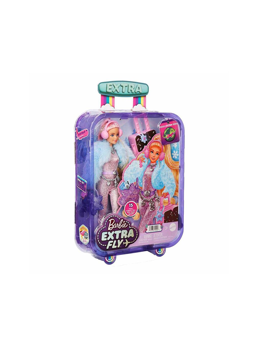 BARBIE Karışık Extra Seyahat Bebekleri - Kar Temalı - 2