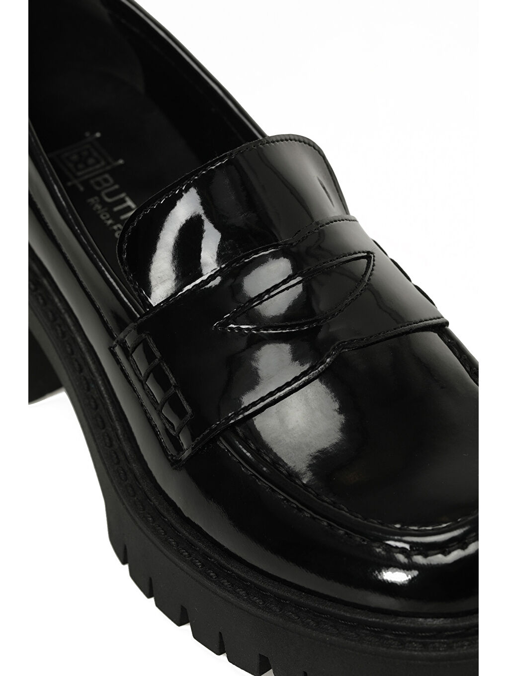 24K-894 5PR Siyah Kadın Oxford Ayakkabı-6