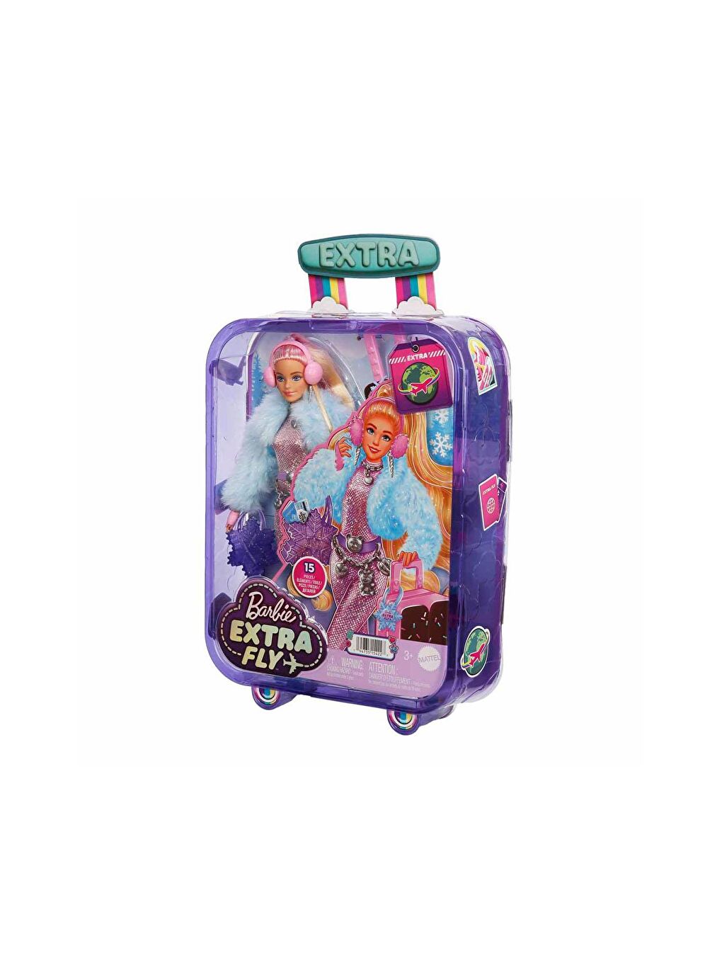 BARBIE Karışık Extra Seyahat Bebekleri - Kar Temalı - 3