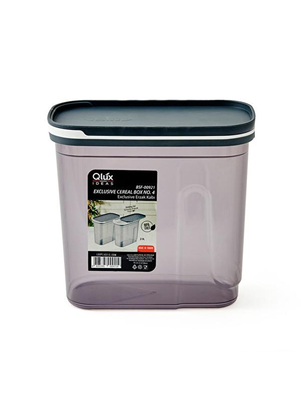 Antrasit Exclusive Erzak Kabı No:4 - 3 lt-1