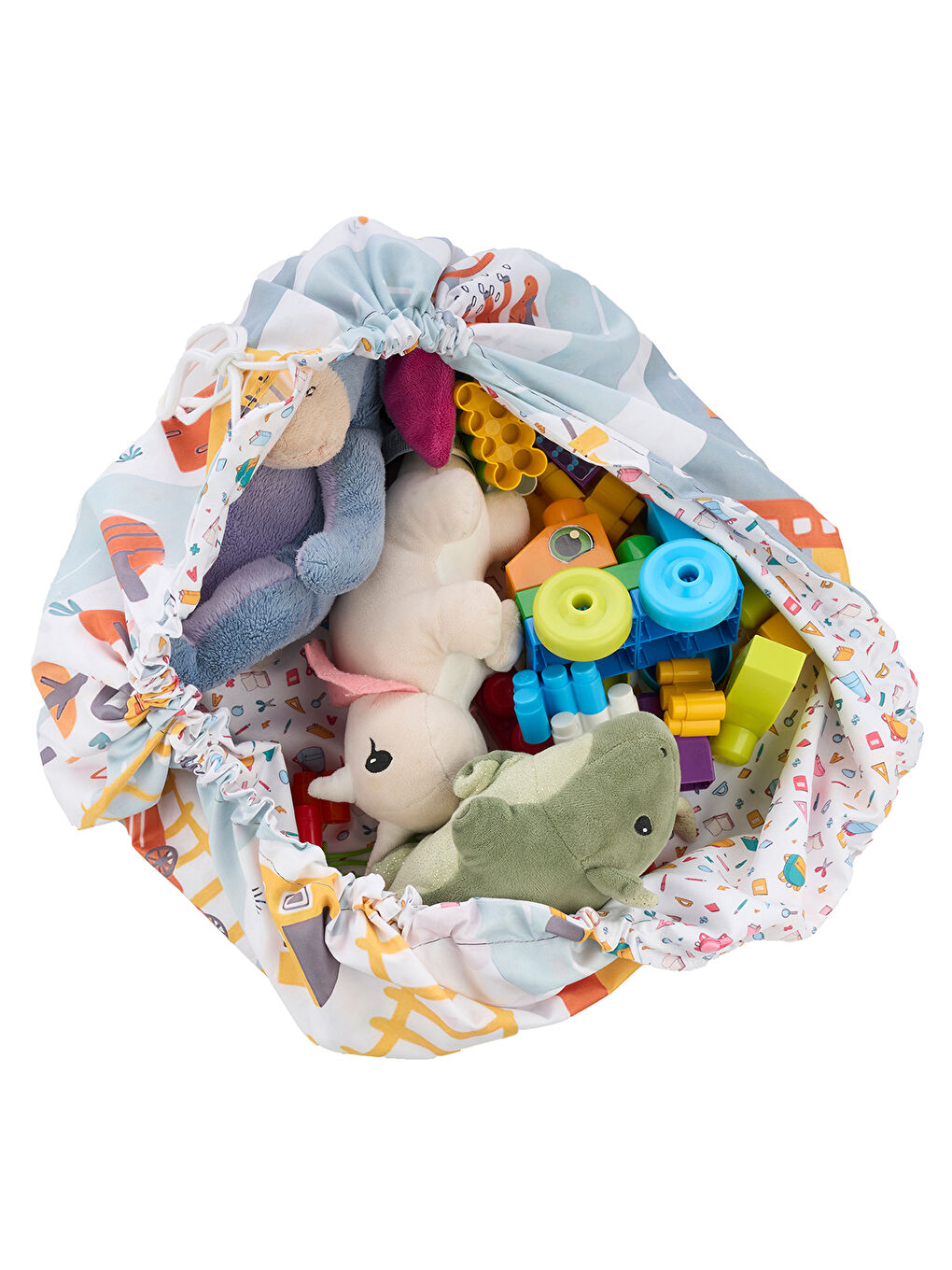 SafeMom Oyuncak Bohçası  Beyaz-4
