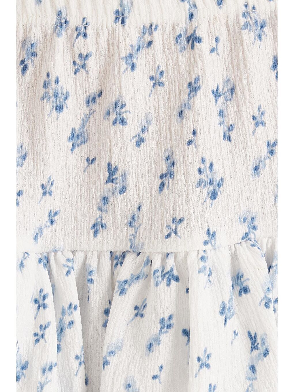 Karışık Kadın Slim Fit Dar Kesim Piliseli Baskılı Mini Etek-5