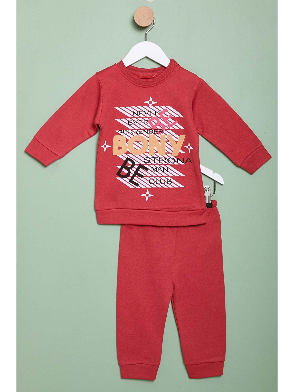 Erkek Çocuk Bordo Takımı - 23980