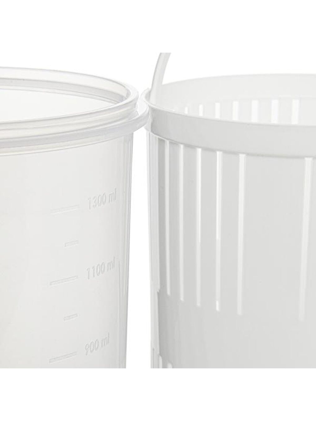 Renksiz Fresh Box Süzgeçli Saklama Kabı -1500 ml-2