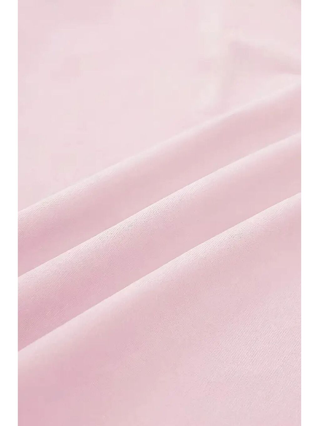 Pembe Kadın Atlet – Düz Basic Crop Kolsuz T-shirt-4